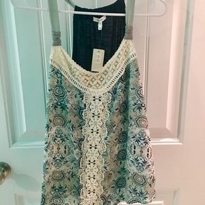 Maurices navy blue tank top